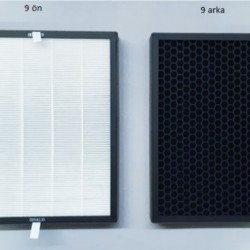9.parça VIGOR PLUS HEPA + KARBON FILTRE