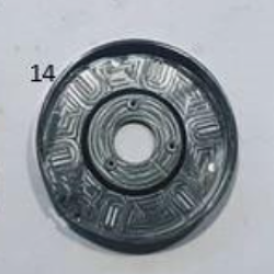 14.parça CEREMONY YENI METAL KEMER VE GOVDE ALT KAPAK