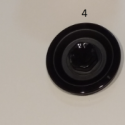 4.PARÇA CHAILAND INOX UST KAPAK KOMPLE SIYAH