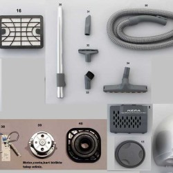 FAKIR 2000 ELEKTRIKLI SUPURGE 