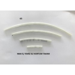 65.parça 9800S İÇ TEMİZ SU HORTUM TAKIMI