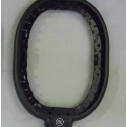 4.parça ESTOVE UST PLASTIK TUTMA KULBU SIYAH