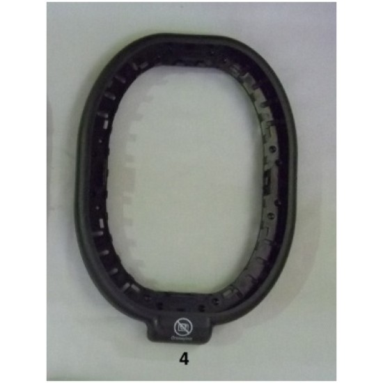 4.parça ESTOVE UST PLASTIK TUTMA KULBU SIYAH