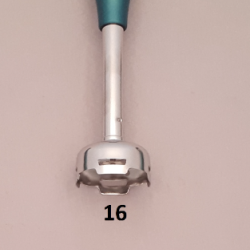 16.parça MR CHEF QUADRO METAL AYAK TURQUOISE     