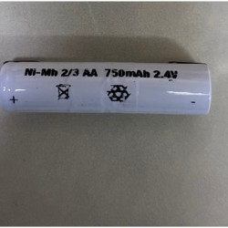 14.parça GLIDY/ULTIMO PIL DC NI-MH 2.4V 600 MAH.