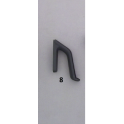 8.parça RIVER/SHINY DEMLIK SAP ALT KAPAK (SIYAH)