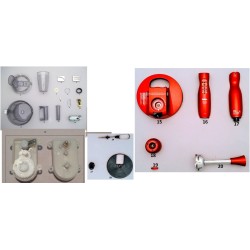 MR CHEF QUADRO BLENDER SET- KIRMIZI