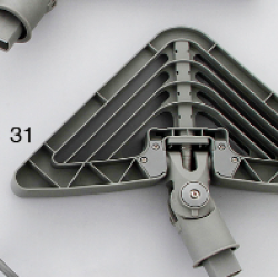 31.parça STEAM MOP/2 IN 1 UCGEN APARAT