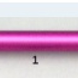 1.parça FRANKY ALUMINYUM BORU VIOLET