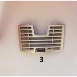 3.parça EMOTION 2400 PARQUET HAVA IZGARASI (GRI)