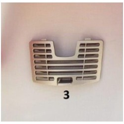 3.parça EMOTION 2400 PARQUET HAVA IZGARASI (GRI)