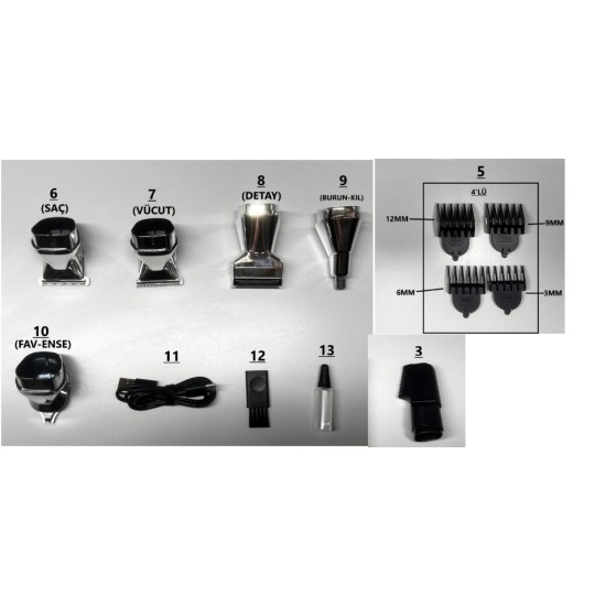 Fakir Execare Tıraş Makinesi