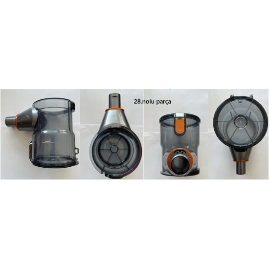 28.parça INOVATOR X 7269 TOZ HAZNE+KAPAK TURUNCU